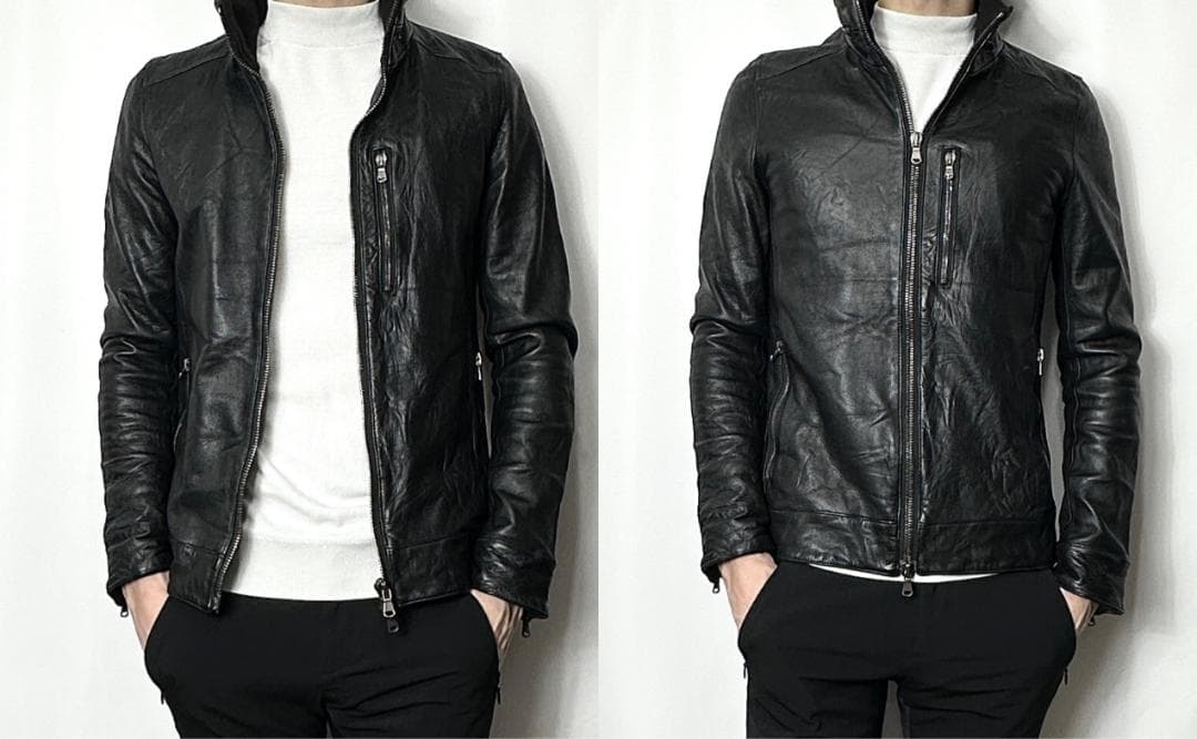 定価18万 junhashimoto ウォッシャブルカーフインナーライダース 3