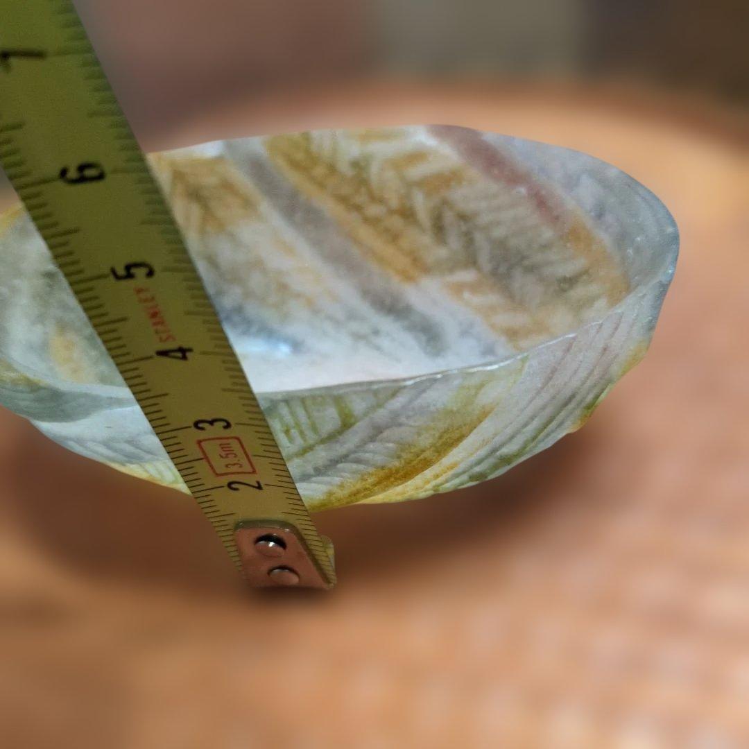 大室桃生さん ガラスの器