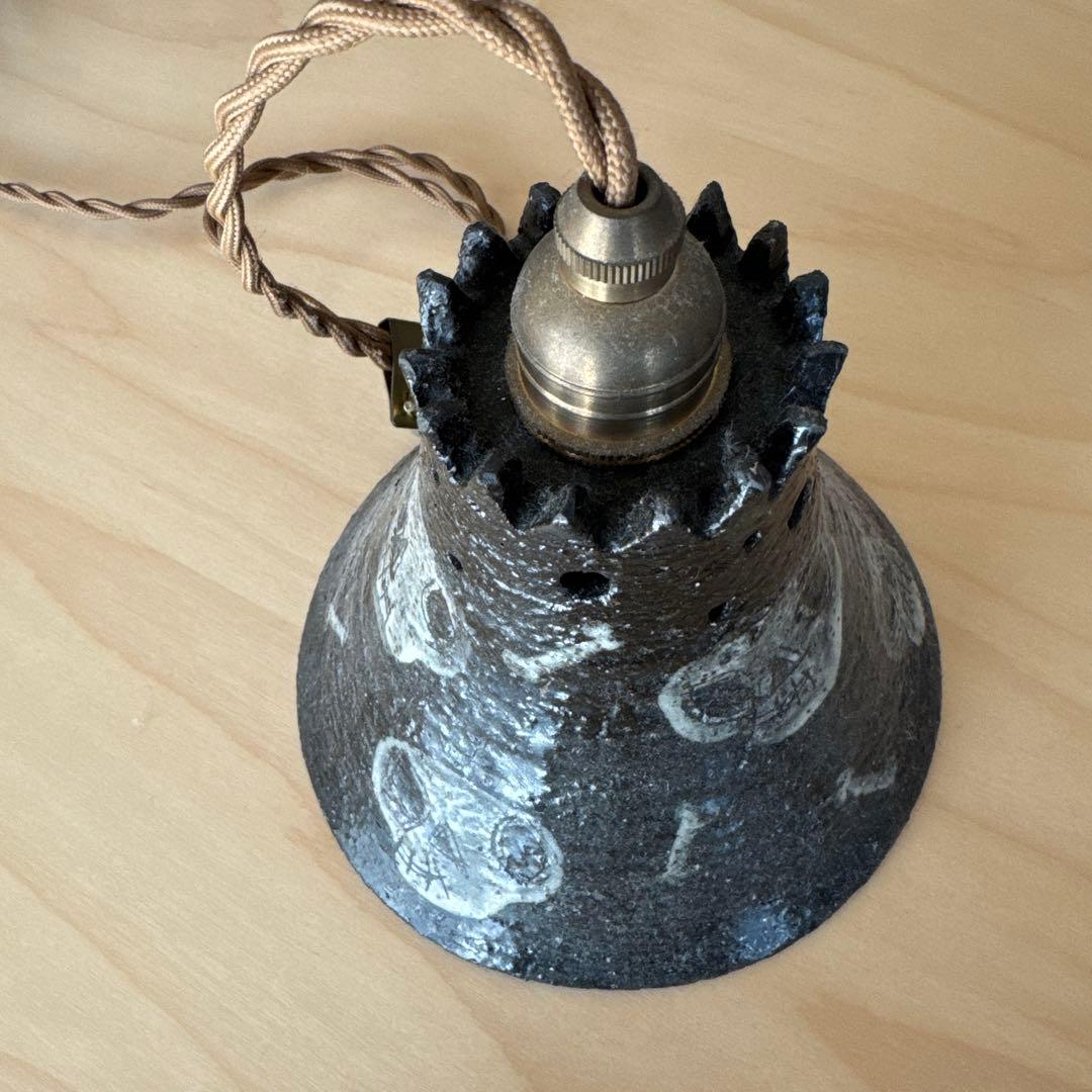 やちむん　工房十鶴　ランプシェード