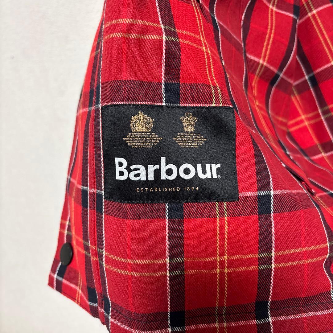 アダムエロペ別注 BARBOUR バブアー TRANSPORT リバーシブル