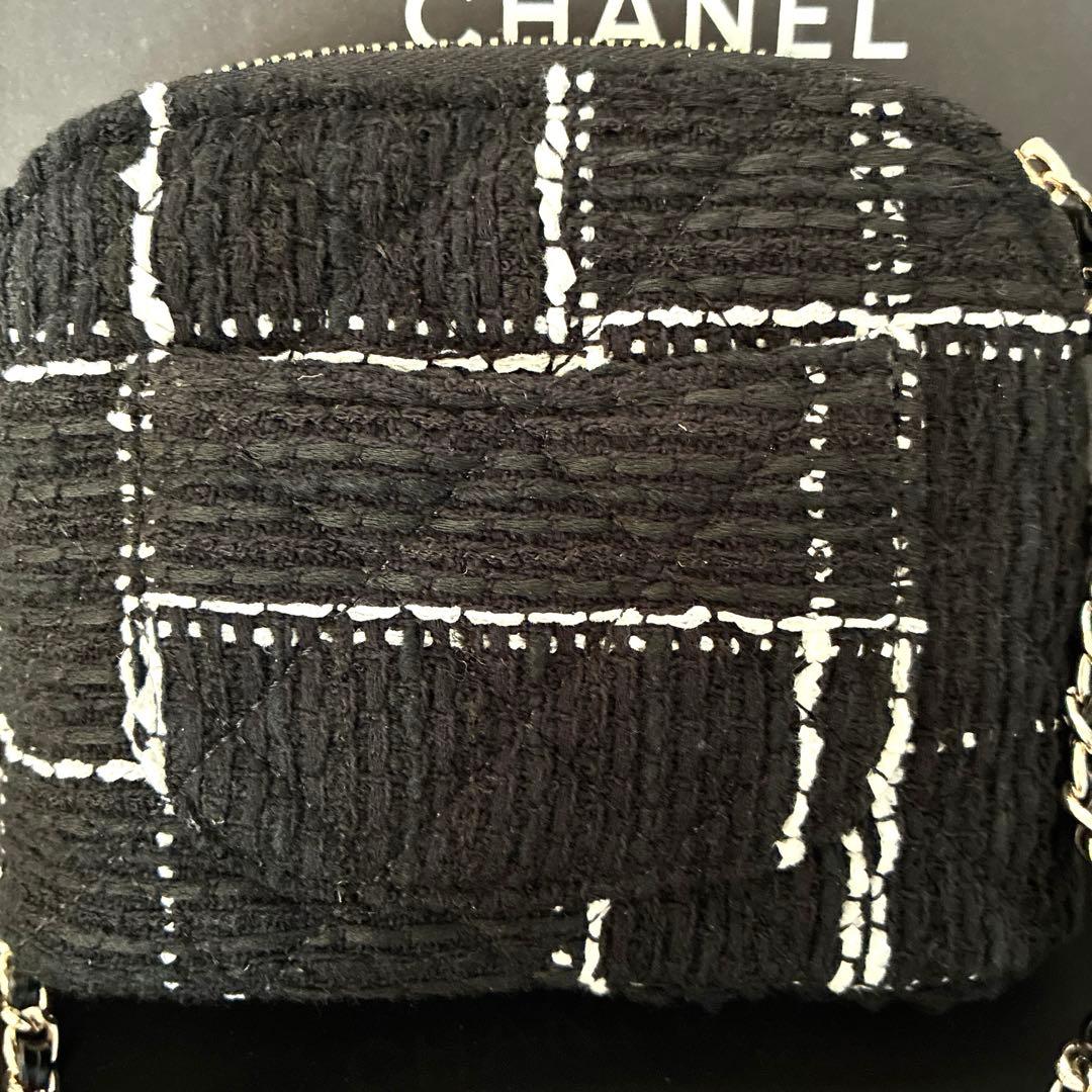 CHANELシャネル ショルダーバッグ チェーンバック　ノベルティ　黒