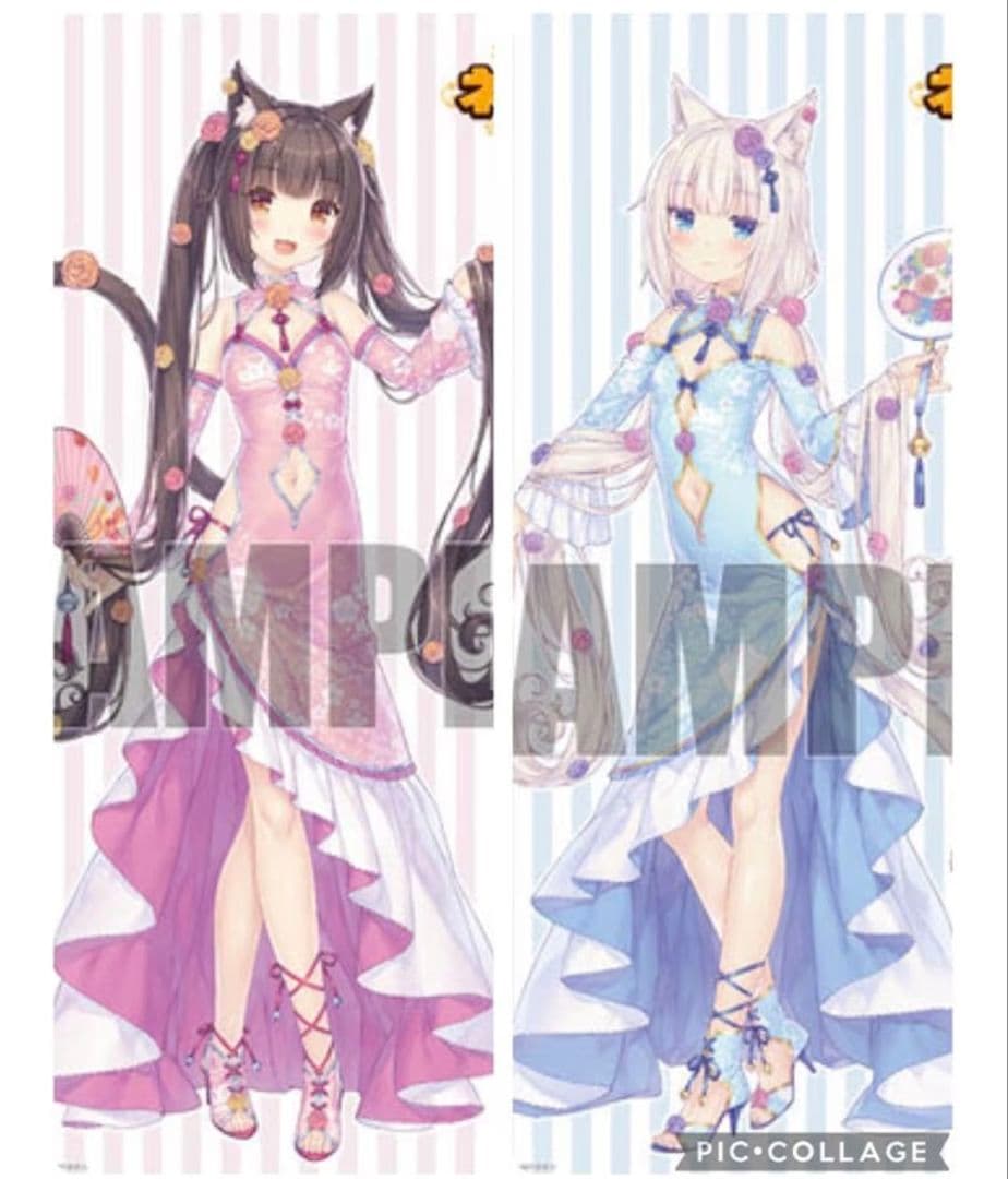 ネコぱら 華ロリ あみあみ限定クリアポスター 2種セット