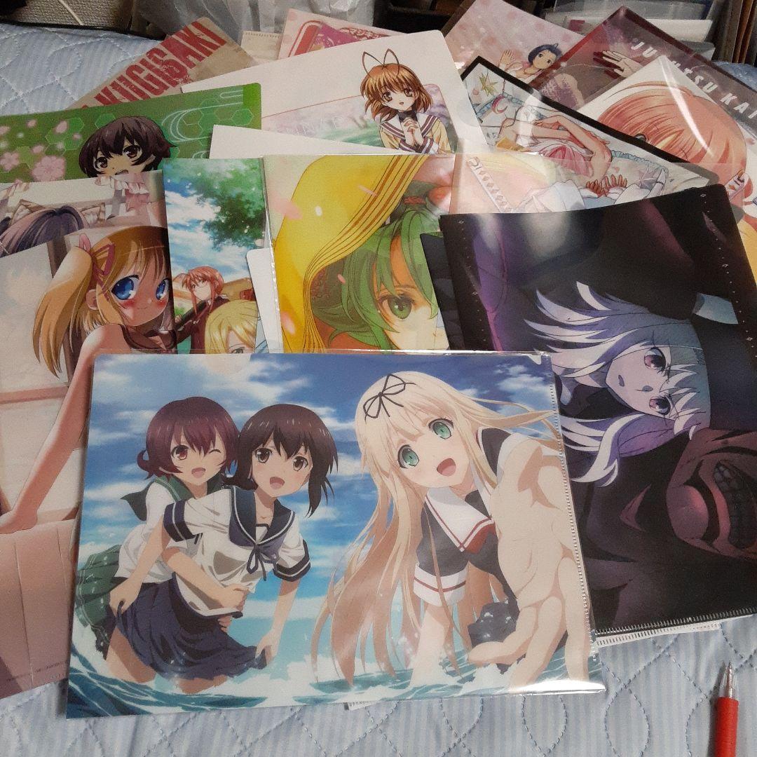アニメ少女145枚クリアファイル セットまとめ買い