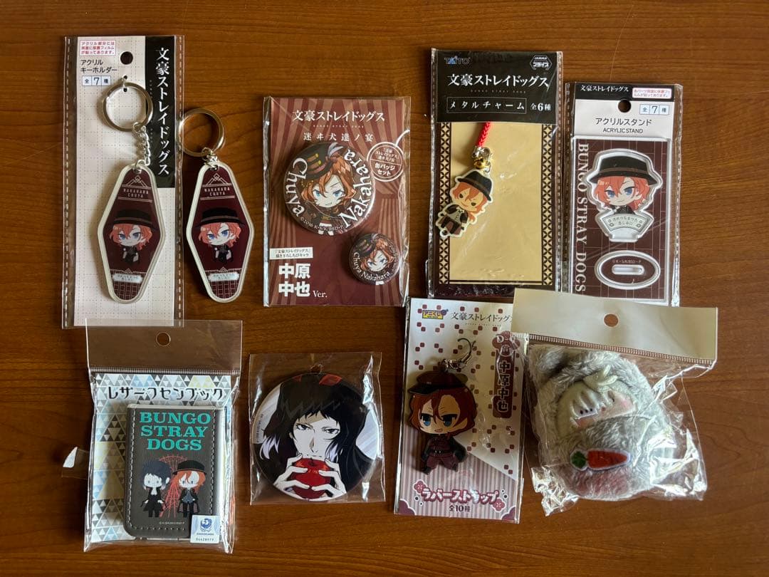 文豪ストレイドッグス 中原中也 缶バッジ アクキー まとめ売り