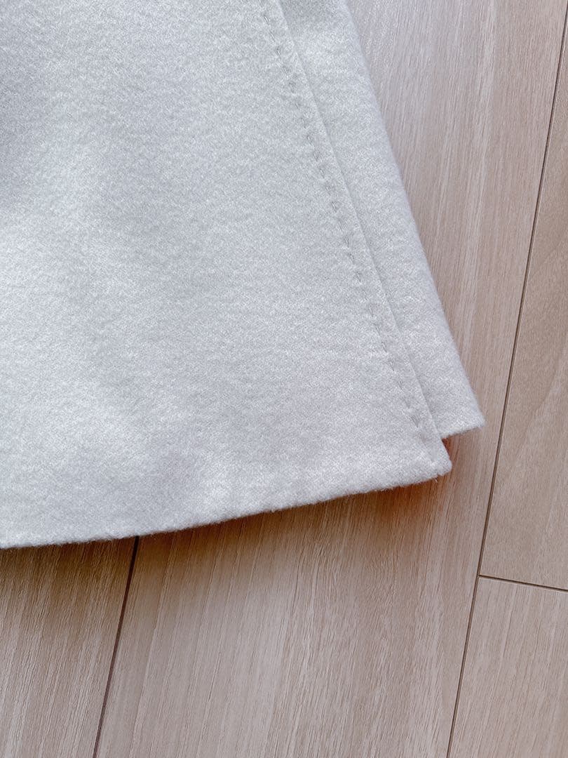 フォクシー　foxeyカシミヤスカート 38 オイスターベージュ