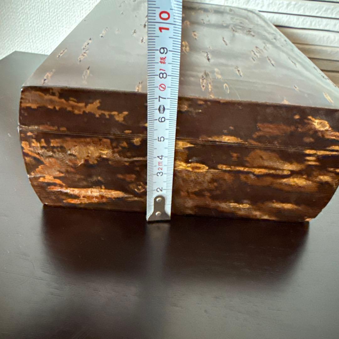 桜皮細工　樺細工　伝統工芸　秋田角館　オルゴール付き宝石箱　アクセサリーケース