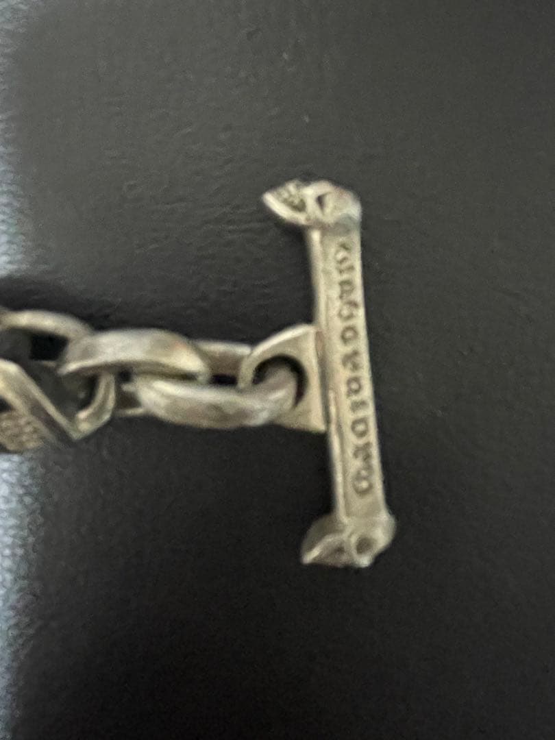 スカルデザイン シルバーブレスレット