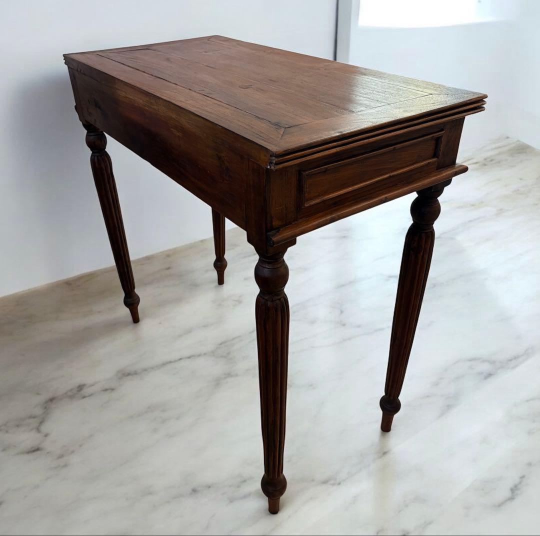 アンティーク コンソールテーブル 猫脚 机 デスク