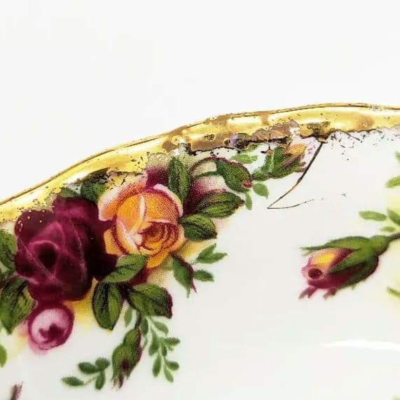 【貴重】【未使用セット】ロイヤルアルバート オールドカントリーローズ 6客