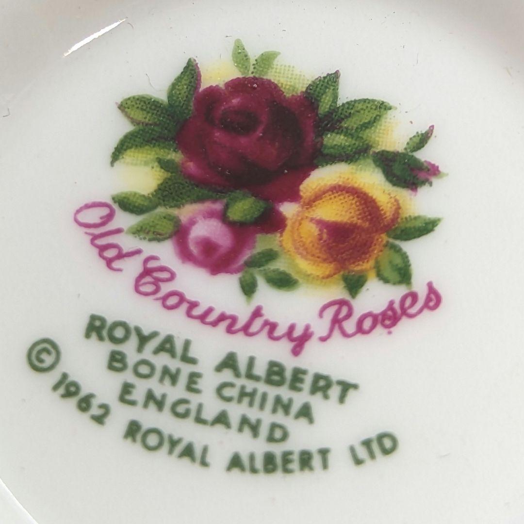 【貴重】【未使用セット】ロイヤルアルバート オールドカントリーローズ 6客