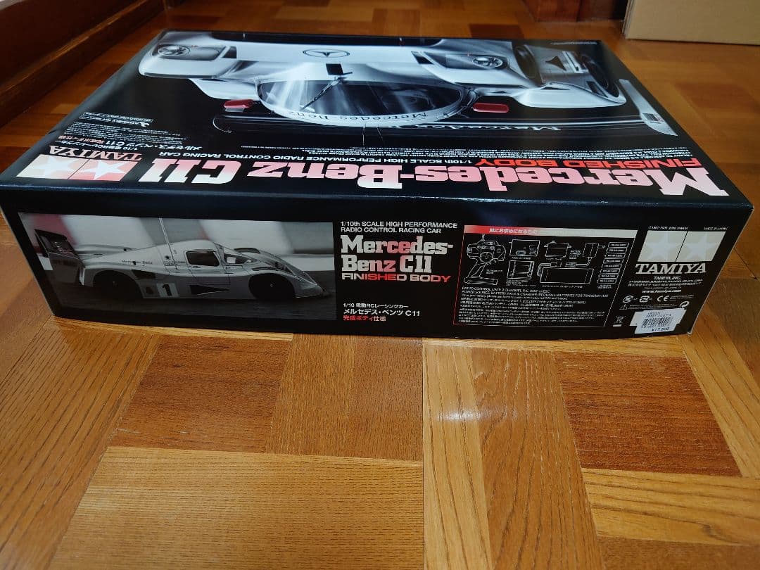 【取説なし】タミヤ 58351メルセデス・ベンツ C11 完成ボディ仕様 キット