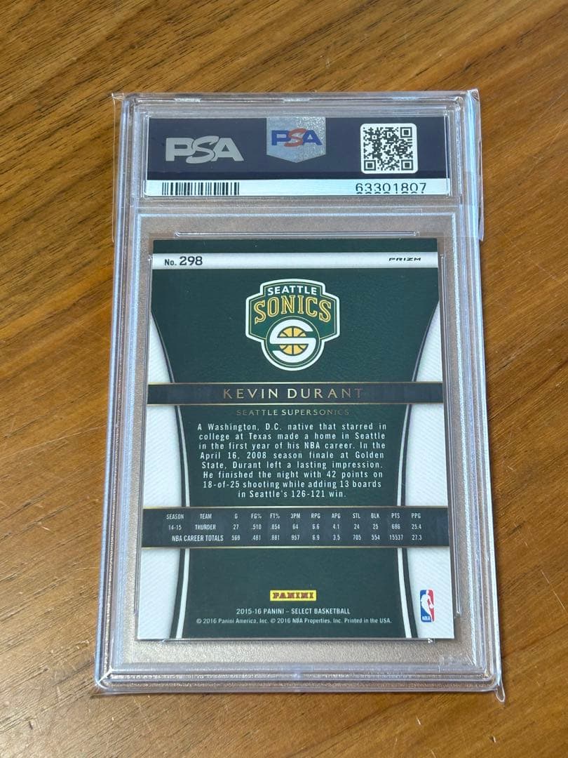 デュラント　セレクト　シルバー　PSA 10