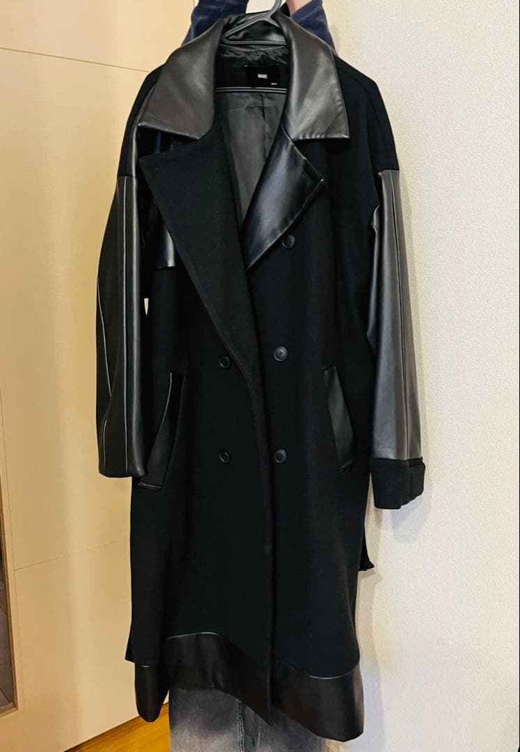 最終値下げ！HARE ウーリーテックキリカエコート ジャケット・アウター