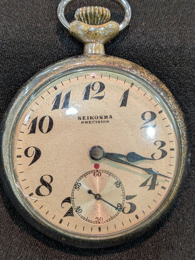 SEIKOSHA　PRECISION　国鉄19セイコー　スモールセコンド　不動品