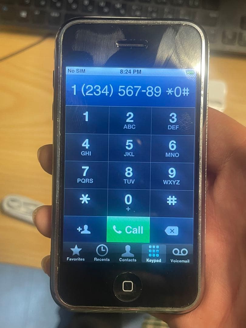 iPhone 2G 日本未発売　IMEI一致　フルセット　8GB 初代　激レア