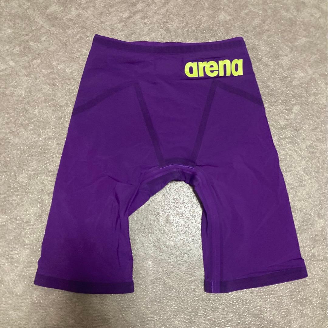 arena 競泳 高速水着 アクアフォースストーム MF SSサイズ パープル
