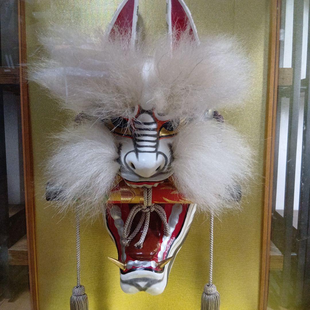 (アババ)石見神楽 悪狐面 神楽面 能面 伝統工芸品 伝統芸能