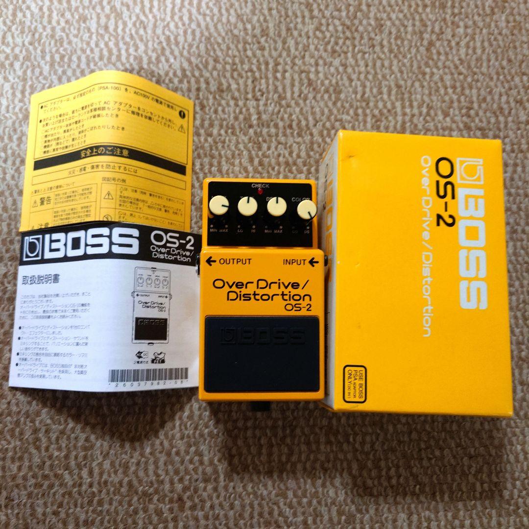 美品！BOSS OS-2 OverDrive/Distortion