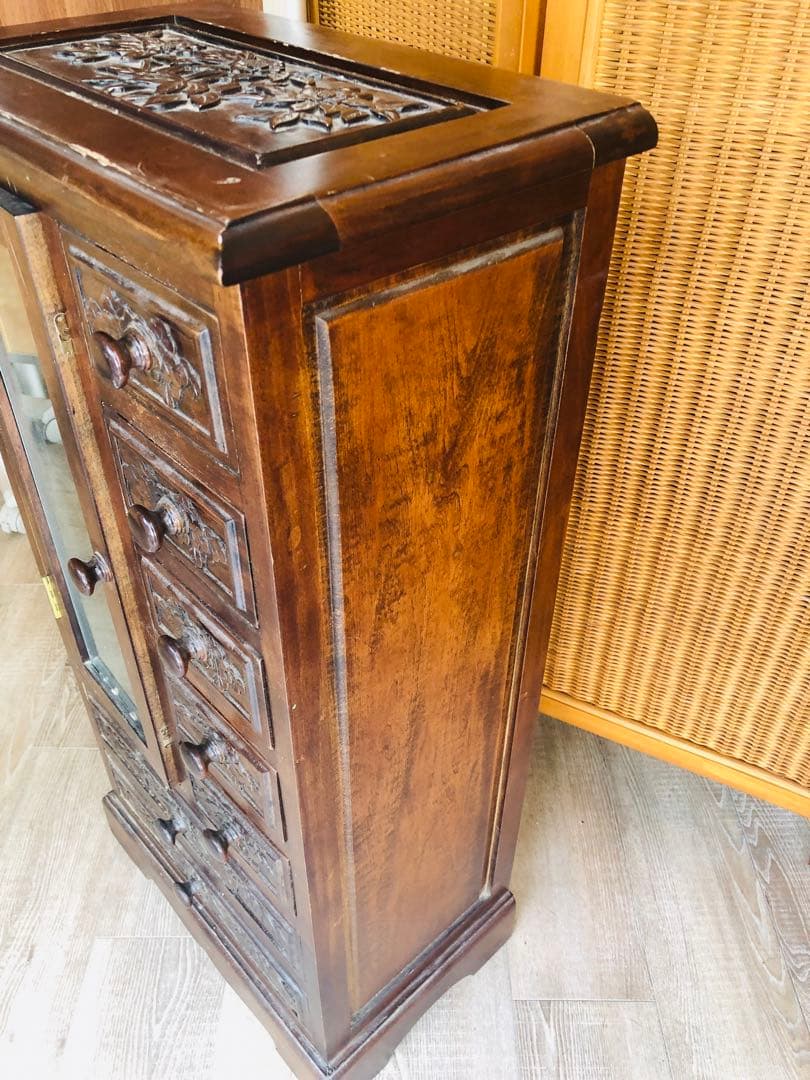 アンティーク　キャビネット