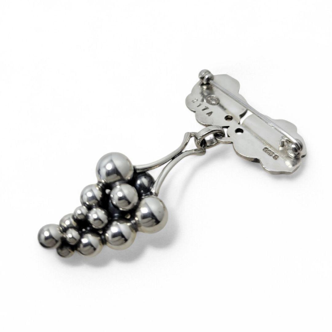 【美品】  ブローチ 217A 葡萄