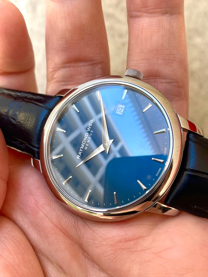 美品 RAYMOND WEIL クォーツ　5488-STC-50001 腕時計青