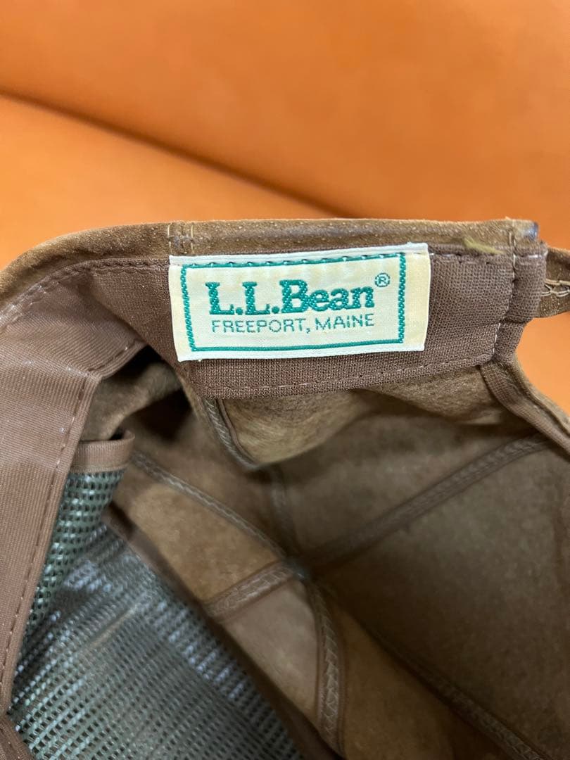 L.L.Bean スエード ベースボールキャップ　80s アメリカ製