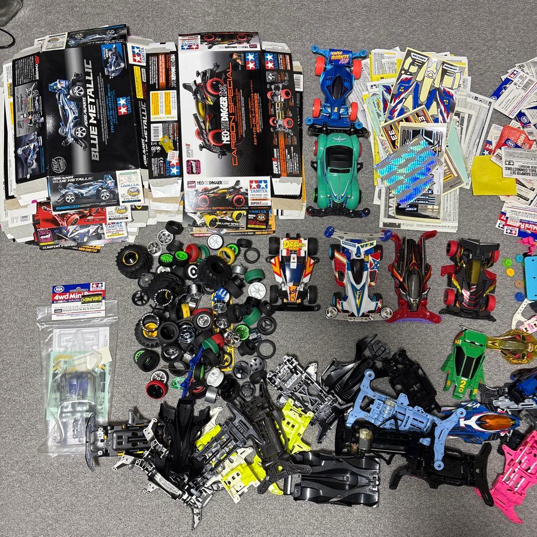 Tamiya ミニ四駆 パーツセット　ミニ四駆引退品 年代物　パーツ取りなどに
