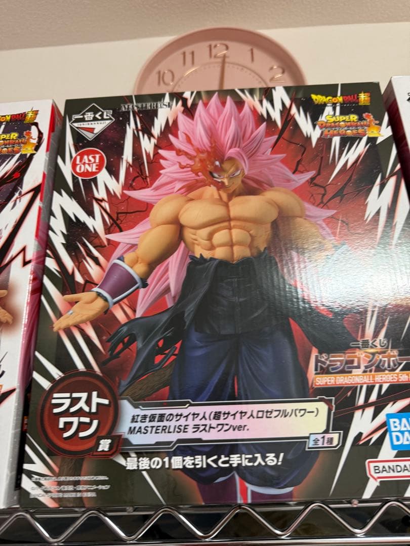 ドラゴンボール MASTERLISE 超サイヤ人ロゼブルーパワー ラストワン3体