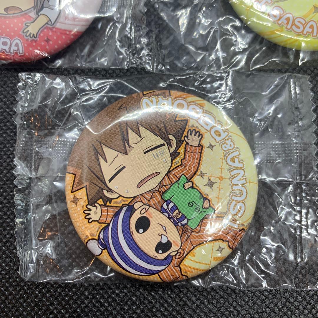 家庭教師ヒットマンREBORN！ リボーン　ねぼねぼ缶バッジ5種セット未開封品