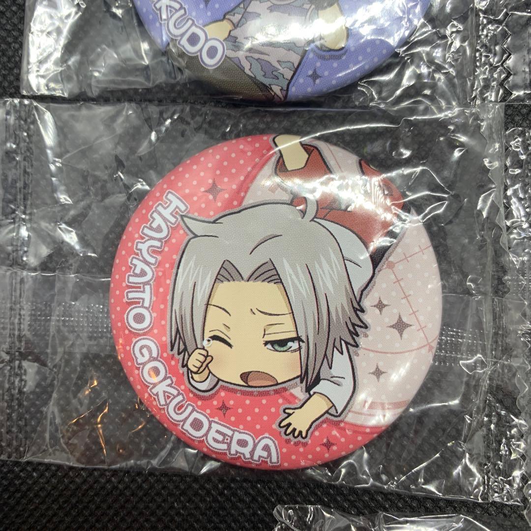 家庭教師ヒットマンREBORN！ リボーン　ねぼねぼ缶バッジ5種セット未開封品