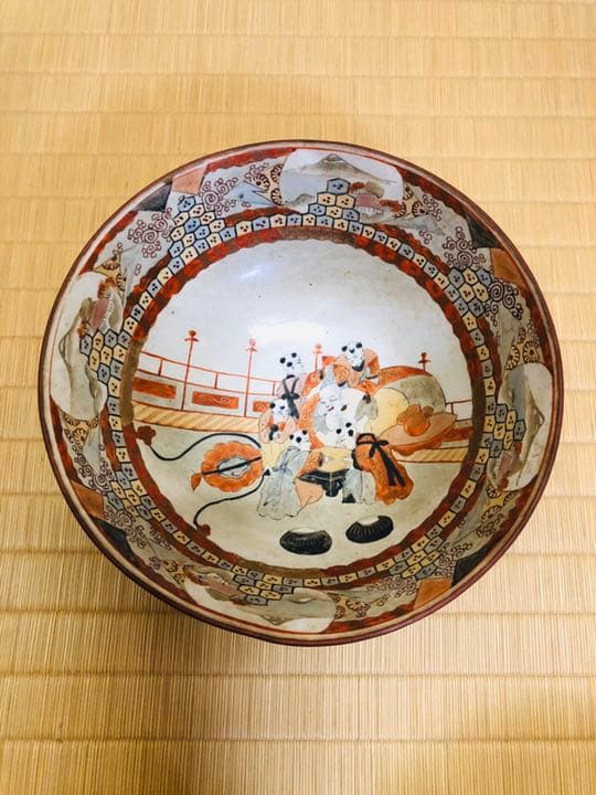 九谷焼(古九谷？) 鉢　３点　(お値下げ）