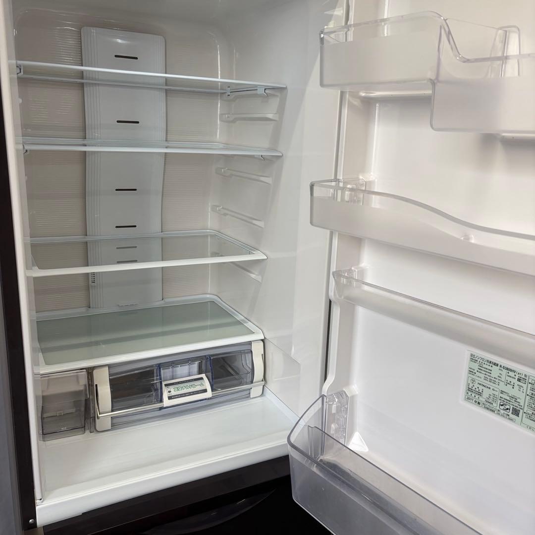 ★36　冷蔵庫　日立　大型　300-400ℓ　安い　綺麗　右開き　中古　設置無料
