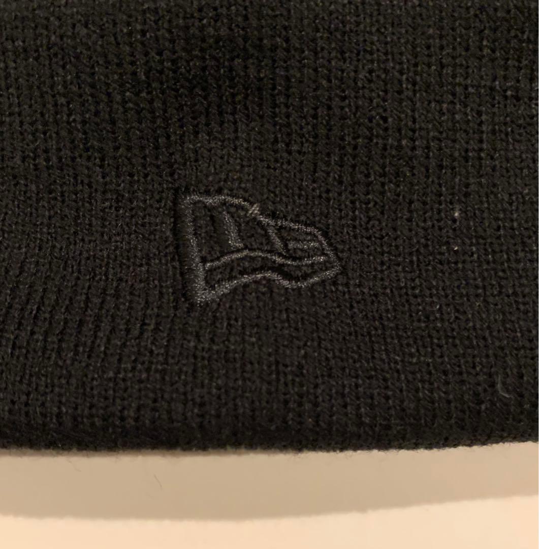 【未使用タグ付き】NEWERA 限定 LA ラインストーン ニット帽 ビーニー