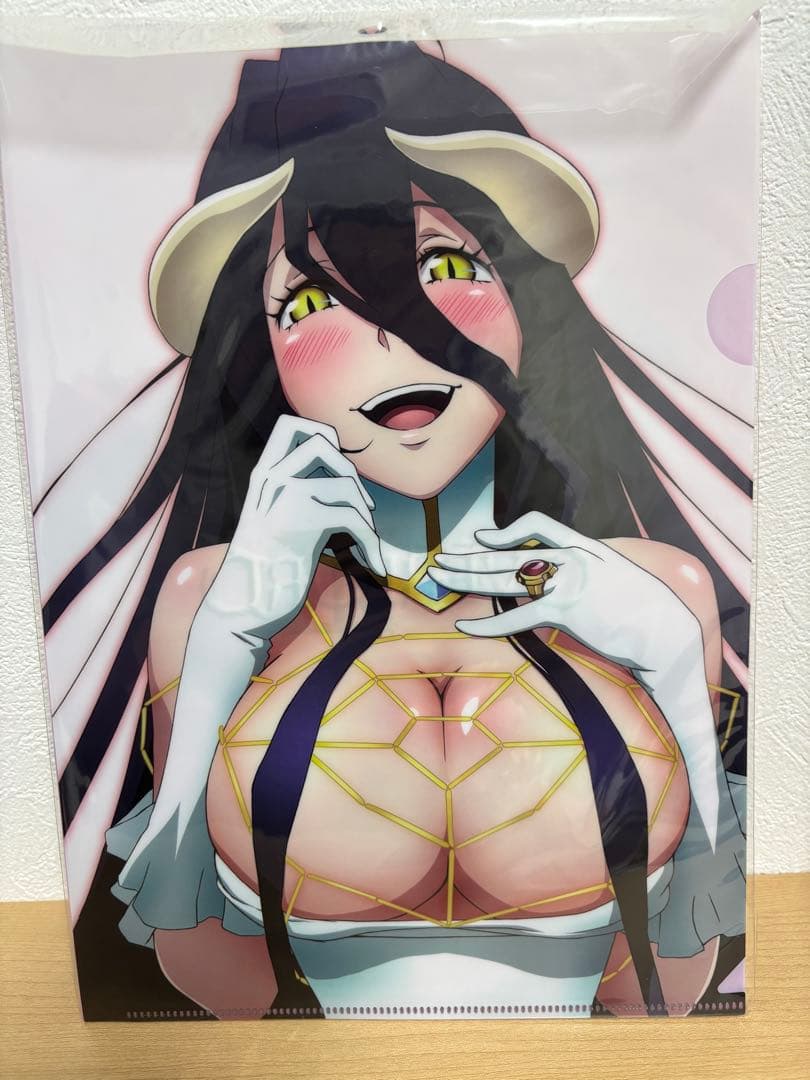 オーバーロード アルベド シャルティア クリアファイル2枚セット