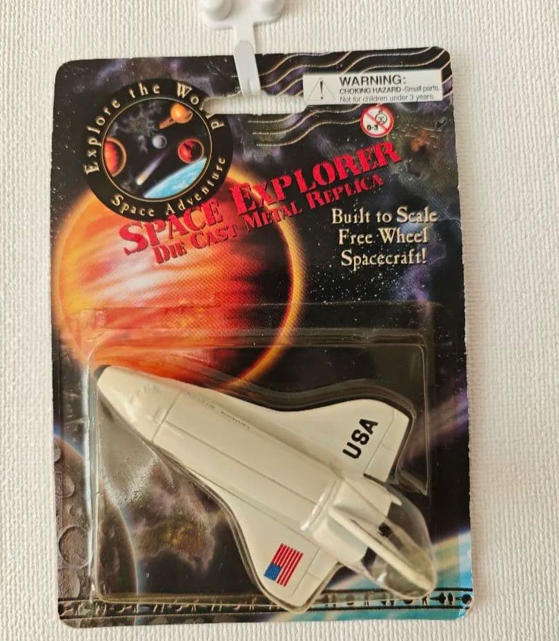 スペースシャトル ダイキャスト ミニカー 当時物 未開封 スペースエクスプローラ