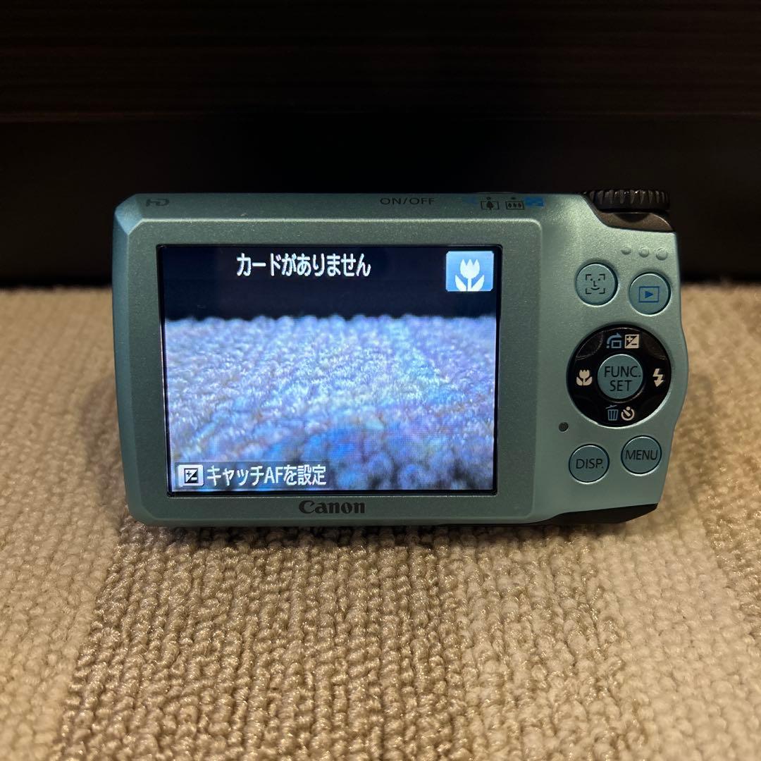 Canon キャノン PowerShot A3200IS デジカメ ブルー