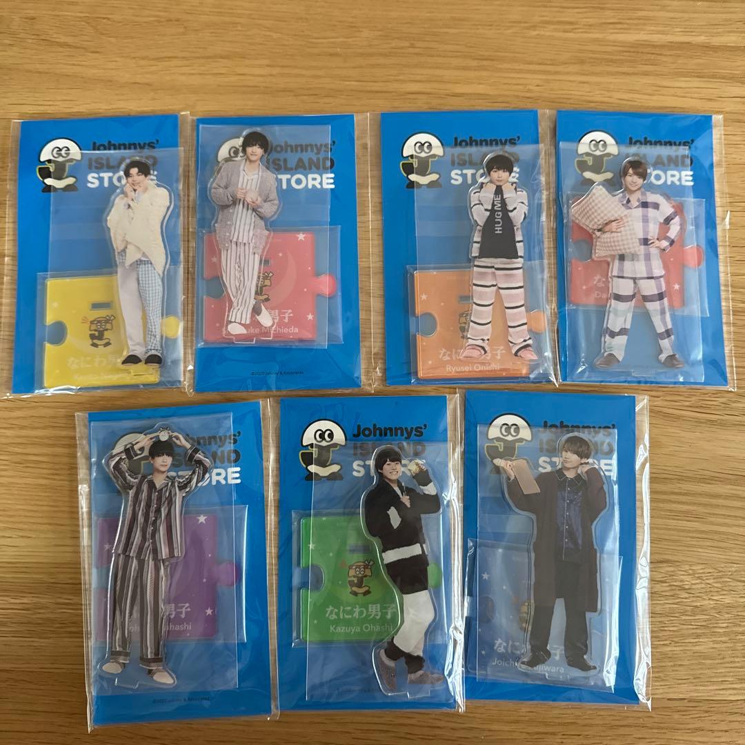 【バラ売り可】なにわ男子 アクリルスタンド 7人セット