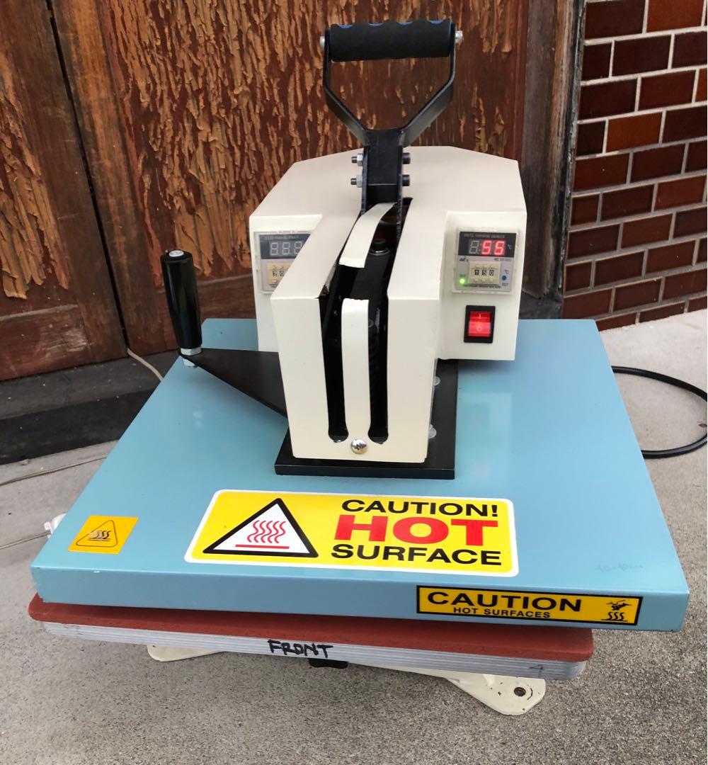 クイックアート 平板スウィング式 プレス機 JL-PL002A 熱プレス機