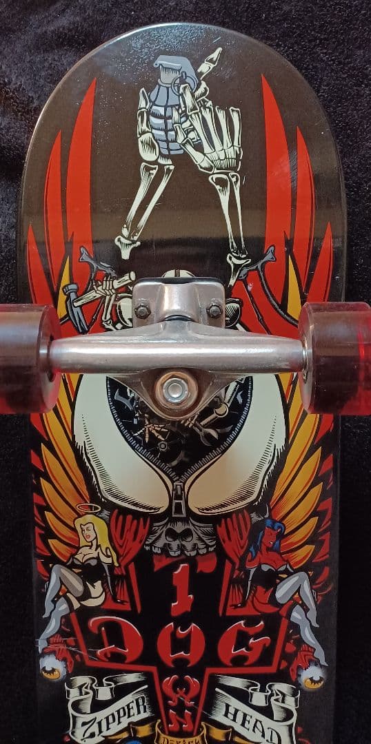 zipper head dogtown スケートボード　コンプリート