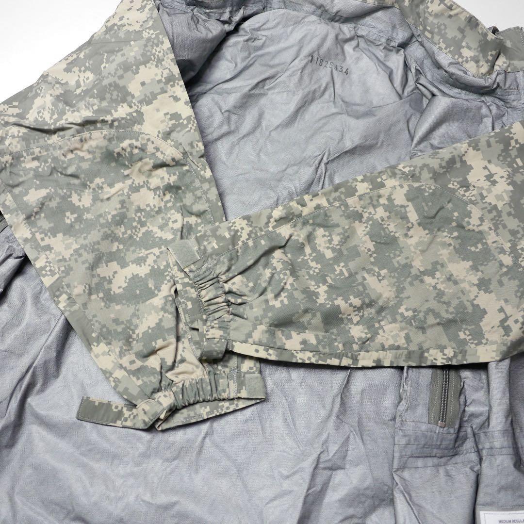 デッド？米軍ECWCSミリタリー レイン ジャケット パーカー軍物デジカモ迷彩Ｍ