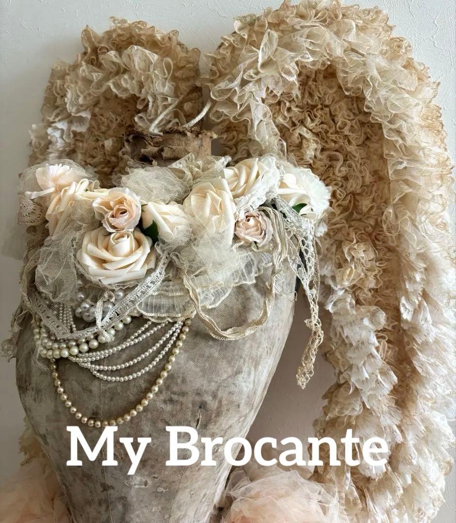 アンティーク雑貨 Romantic Rose Garland.