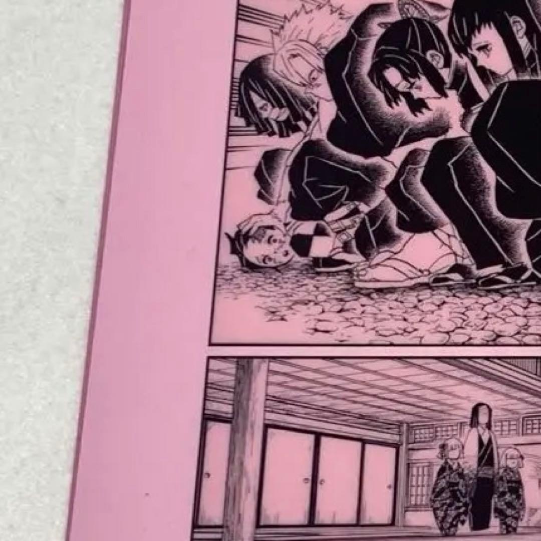 ✳︎ 鬼滅の刃　非売品　クリアファイル　柱合会議　義勇　実弥　煉獄　蜜璃　伊黒