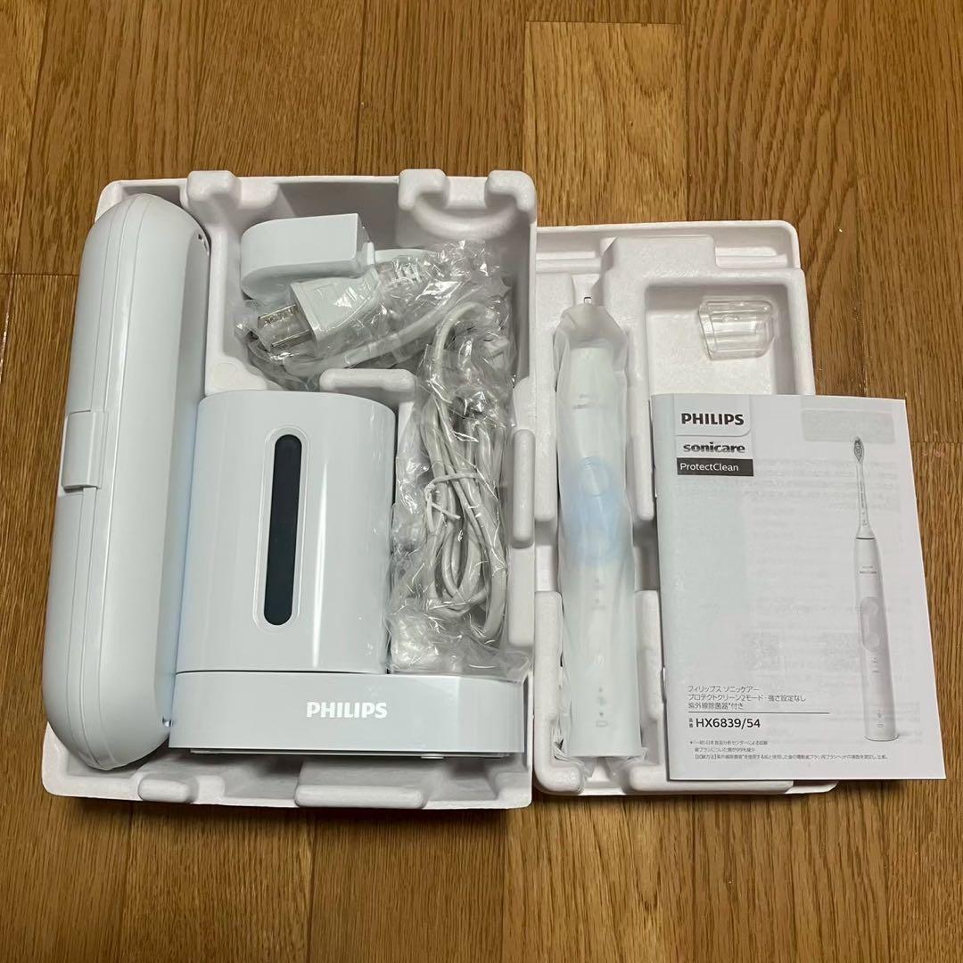 PHILIPS フィリップス　電動歯ブラシ ソニッケアーブロテクトクリーンプフス