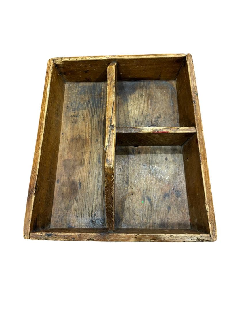 木製トレイ 取っ手付き アンティーク