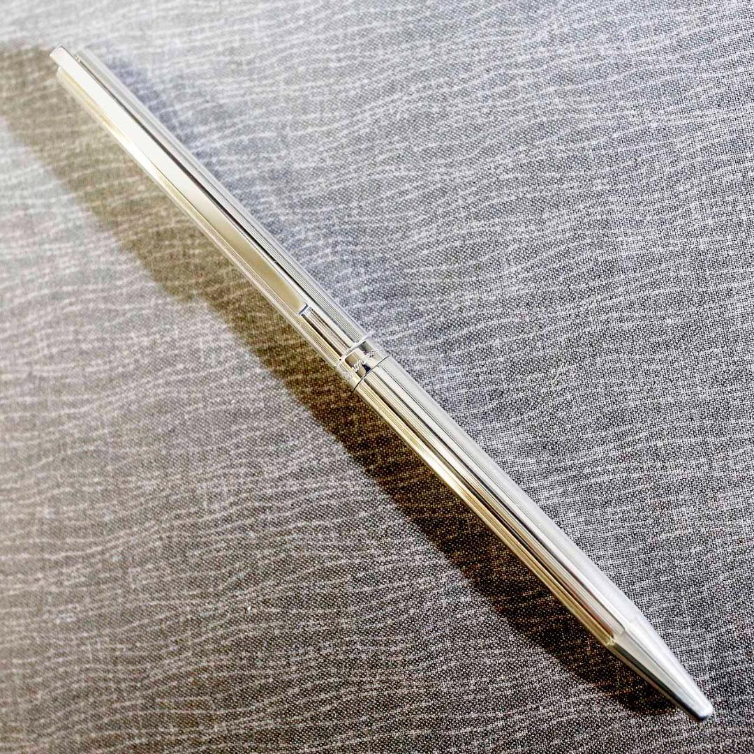 【美品 送料込み】デュポン ボールペン シルバー
