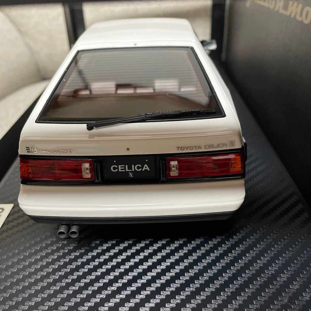 イグニッションモデル 1/18 セリカ 2800GT ホワイト　3533