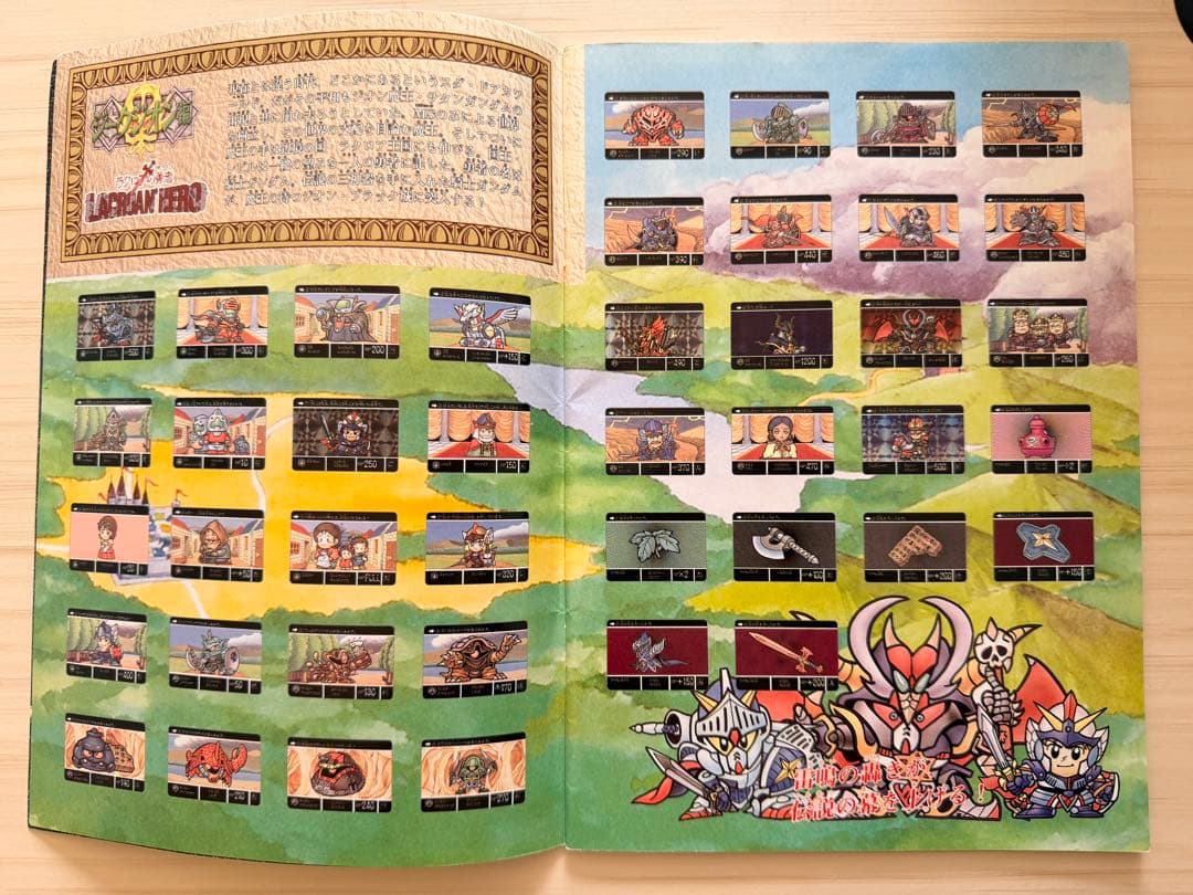 抽選プレゼント非売品　バンダイSDガンダム外伝パーフェクトコレクションムック