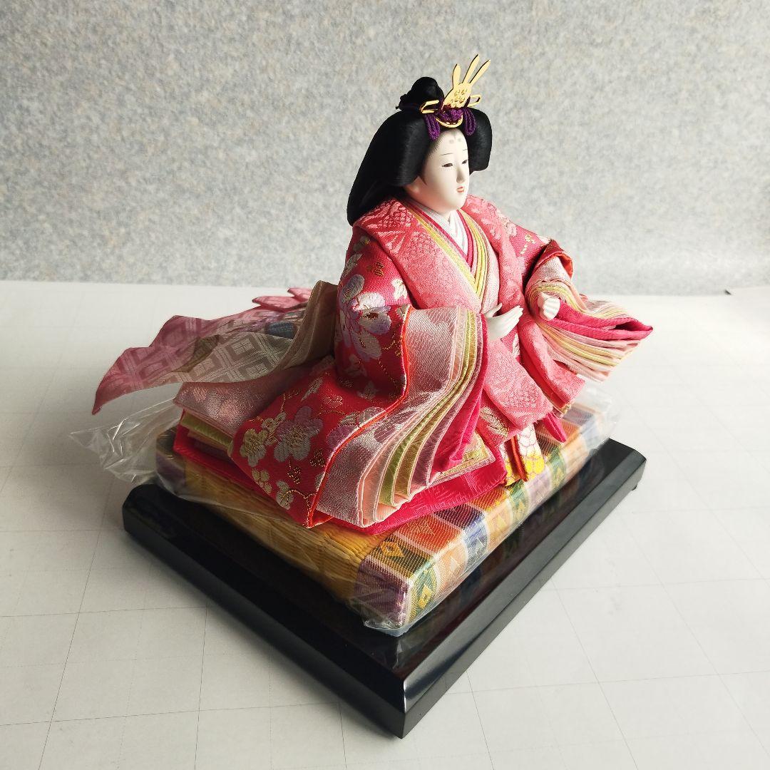 【 未使用・長期保管品】［ひな飾り］内裏雛（男雛 女雛）・親王台