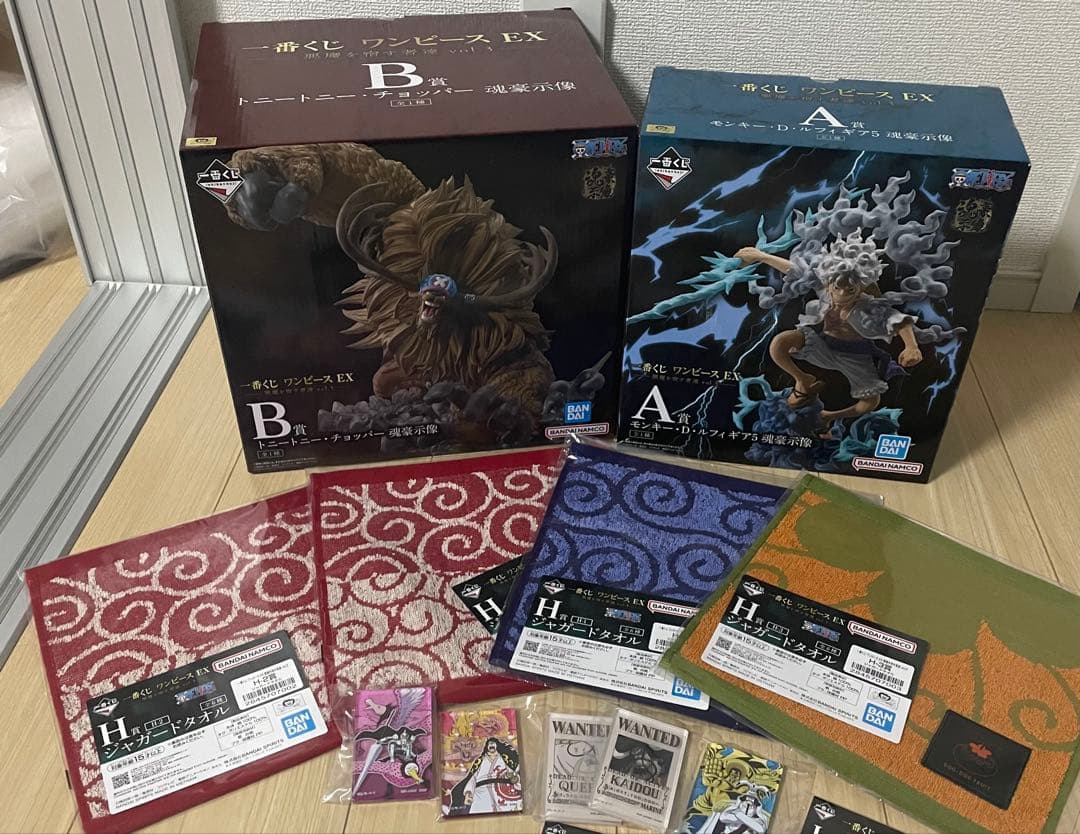 一番くじ　ワンピース　EX 悪魔を宿す者達 vol.3 A賞　B賞　おまけ付き