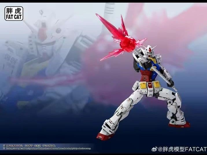 新品　RG拡大版 1/100 RX-78 ガンダム FAT CAT　海外製